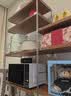 日式置物架落地光轴客厅多层收纳架子厨房阳台储物书柜货架展示架 2层50高默认胡桃色（四色可选） 外径长40宽31（加厚25MM层板） 实拍图
