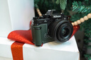 VUEFOTO适用于Nikon ZF真皮保护套尼康ZF手柄保护套相机包皮套底座壳纯手工缝制头层牛皮背带斜挎肩带配件 ZF复古绿手柄真皮保护套 实拍图