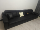 酷比得功能极简新款钢琴键真皮沙发客厅小户型北欧简约现代免洗直排沙发 直排大四人位【3.4米】 【接触面】S级头层牛皮 实拍图