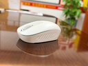 罗技（Logitech）M196 无线蓝牙鼠标 办公鼠标 笔记本商务办公家用 小巧便携 对称手型 珍珠白 实拍图