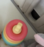 COOKSS婴儿叠叠乐套圈玩具早教益智不倒翁可啃咬彩虹塔套圈玩具 实拍图