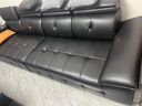 艾优尚沙发 劳伦斯真皮沙发高靠背可调节头枕意式极简现代直排沙发组合 3.2米直排(送方凳*4) 全包裹2.3mm头层牛皮 实拍图