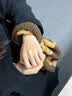 中国黄金（CHINA GOLD）碎碎冰18K金戒指女素圈求婚戒子七夕情人节礼物送女友老婆生日 18k金碎碎冰戒指-12#【今/次日达】 实拍图