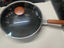 苏泊尔（SUPOR）平底锅 有钛铁不粘煎锅无涂层铸铁牛排锅家用大容量EJ28AYT01 实拍图