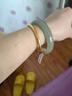 印象眸【优选级】和田玉手镯浅青玉镯子送女友送妈妈内径57-58mm 实拍图