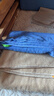 京东京造400g倍柔全棉CP浴巾 A类加大加厚吸水男女通用大浴巾 思念蓝素色 实拍图