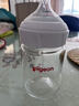 贝亲（Pigeon）新生儿 防胀气宽口径玻璃奶瓶160ml SS号奶嘴 0个月+ AA260 实拍图