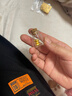 周六福新年礼物 黄金999元宝金条小金豆爱心赏金玩咖投资金系列 计价 大米-2g 实拍图