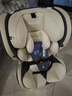 Heekin德国 儿童安全座椅汽车用0-4-12岁婴儿宝宝360度旋转ISOFIX硬接口 时尚灰(ISOFIX+360度旋转) 实拍图