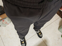 京东京造【加绒】休闲裤男裤子男冬季宽松运动加厚长裤 灰色L 实拍图