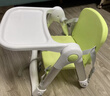 apramo安途美宝宝餐椅儿童餐桌椅可折叠便携椅子 婴儿餐椅升级款 糖果绿 实拍图
