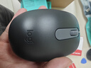 罗技（Logitech）M196 无线蓝牙鼠标 办公鼠标 笔记本商务办公家用 小巧便携 对称手型 石墨灰 实拍图
