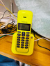 摩托罗拉（Motorola）数字无绳电话机 无线座机 子母机单机 套装 大屏幕 白色背光 清晰免提  办公家用 T301C(青柠色） 实拍图