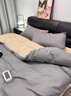 无印良品全棉学生宿舍被褥全套床上六件套（三件套+枕套组+被芯+床褥） 实拍图