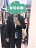 罗蒙 西服男士休闲西装男套装外套修身伴郎新郎结婚商务职业正装衣服 黑色单扣（上衣） L /170【100-115斤】 实拍图