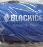 黑冰（BLACKICE）新款【B系列鸭绒木乃伊式羽绒睡袋】户外露营单人羽绒睡袋 蓝色 B400 L码（新标准） 实拍图
