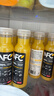 农夫山泉100%纯果汁NFC橙汁300ml*10瓶整箱鲜果冷压榨饮料礼盒热门商品 实拍图