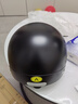 得力电动车头盔 骑行头盔自行车头盔山地公路车男女通用安全帽  新国标3C认证 夏季盔黑色 实拍图