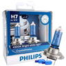 飞利浦（PHILIPS）水晶之光新银战士H7升级型汽车灯泡卤素灯2支装 色温4300K 实拍图