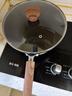 苏泊尔（SUPOR）不粘锅炒锅家用耐磨炒菜锅无油烟平底锅28CM煎炒锅燃气电磁炉通用 实拍图