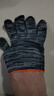 汽修维修白加丝黑加丝耐磨劳保透气棉线手套批发干活工地劳动手套 黑色 3双装专享 实拍图