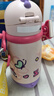 babycare儿童保温杯婴儿吸管水杯水壶不锈钢保温杯上学450ml-新旧款混发 实拍图