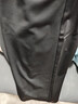 Cszxx大码西裤男加肥加大码男士直筒宽松胖子上班面试纯色弹力西装裤 黑色 42（3尺2） 实拍图
