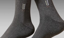 浪莎100%纯棉袜子男春秋冬季中筒浙江诸暨正品防臭耐磨抗菌新疆全棉质 【6双深灰】·100%纯棉防臭 均码 （38-44码可穿） 实拍图