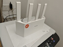Tenda腾达路由器【千兆WiFi6+穿墙王】无线AX3000信号增强家用放大器Mesh限时补贴金榜一名云霄白立式 实拍图