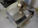 志高（CHIGO）切肉片机羊肉卷切片机切肉机电动刨肉机家用小型刨牛肉肥牛卷机柠檬火腿面包果蔬切肉神器 热销款电动切片机丨250W功率丨纯铜芯丨升级双刀款 实拍图