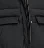 森马（Semir）棉马甲女冬季防泼水纯色oversize立领面包服叠穿时尚百搭外套 黑色90001 M 实拍图