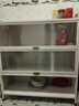 星之韵厨房置物架落地多层防尘收纳柜子家用多功能碗柜餐边柜橱柜储物柜 【特厚材质】四层长100宽35高112 实拍图