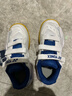 尤尼克斯YONEX羽毛球鞋yy基础款舒适亲子款青少年SHB101JRCR白/蓝33码 实拍图