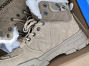 回力(Warrior)男靴加绒保暖马丁靴子男士休闲鞋子男0544 卡其加绒 40 实拍图