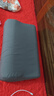 宜家（IKEA）BRUKSVARA布瓦拉人体工学枕记忆海绵枕护颈椎助睡眠枕头学生宿舍 【组合】枕芯+枕套-深灰色 单只 实拍图
