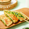 大希地 韭菜鸡蛋馅饼1040g 10片装 手抓饼葱油饼 早餐半成品 烘焙方便菜 实拍图