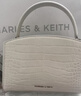 CHARLES&KEITH鳄鱼纹凯莉包手提斜挎婚包包女包生日礼物新年礼物CK2-50270880-1 Ivory象牙色 S 实拍图
