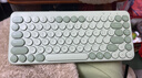 B.O.W航世 MK397DL无线蓝牙双模可充电键盘鼠标套装 静音轻薄ipad平板手机办公笔记本台式通用 清新绿 实拍图