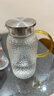 富光玻璃杯耐热玻璃凉水壶锤纹带把手大容量家用杯花茶杯子茶壶冷水壶 实拍图