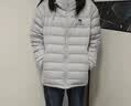 骆驼（CAMEL）【轻羽羽绒服】2025新款户外轻薄时尚连帽保暖男女外套7002 远山蓝，W35CR07002，男女同款 M 实拍图