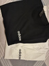 阿迪达斯（adidas）棉黑色短袖t恤男圆领半袖男休闲百搭上衣男装M码 实拍图
