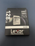 雷克沙（Lexar）128GB SD存储卡 U3 V30 佳能索尼富士尼康相机高速SD卡 读205MB/s 写140MB/s 4K超清录制 SD银卡 实拍图