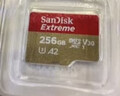 闪迪（SanDisk）256GB TF(MicroSD)内存卡 4K极速金卡A2 V30 U3行车记录仪 运动相机无人机 监控存储卡 读190MB/s 实拍图