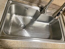华帝（VATTI）水槽大单槽洗菜盆一体盆304不锈钢厨房水槽洗碗池台上中下安装 S1 实拍图