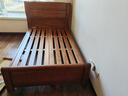 光明家具床实木双人床北美红橡木现代中式实木床1.8米大床婚床 1574 1.2米空体床 实拍图