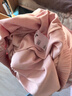 京东京造【10A抑菌】A类一等品50支纯棉睡衣女睡衣秋冬情侣家居服浅粉L 实拍图