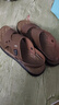 星头啄木鸟【100%牛皮牛筋底】2025新款凉鞋男真皮男士防滑凉拖两用沙滩鞋男 星头啄木鸟5807新款棕色/N 40 实拍图