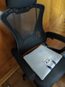 锦汐 电脑椅家用办公椅子靠背人体工学椅学习转椅老板座椅游戏电竞椅 【可后躺+踏脚+乳胶】黑框黑网 实拍图