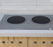 美的（Midea）电磁炉双灶3500W家用大功率左电右陶嵌入式电陶炉不挑锅具电池炉恒匀火耐磨易洁DZ35CT08P 实拍图