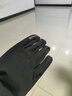 Naturehike挪客防泼水软壳手套防滑冬季加绒厚保暖骑行跑步运动开车登山防寒 水墨黑 XL 实拍图